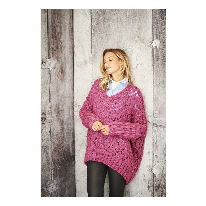 Stylecraft Special XL Tweed Ladies Poncho Pattern 9807 32-34 - 48-50