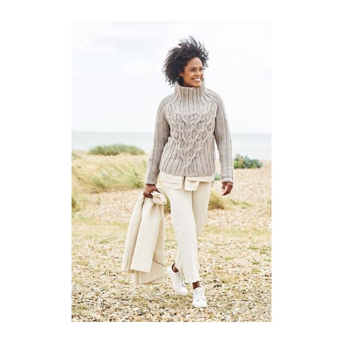 Stylecraft Softie Ladies Sweater and Jacket Pattern 9814 32-34 - 48-50