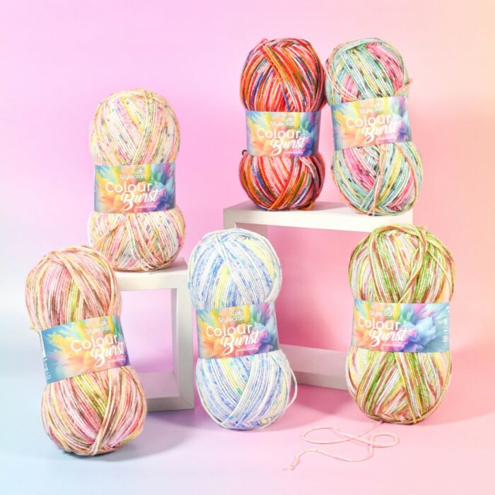 Stylecraft Colour Burst DK Yarn 100 grm Ball main product photo