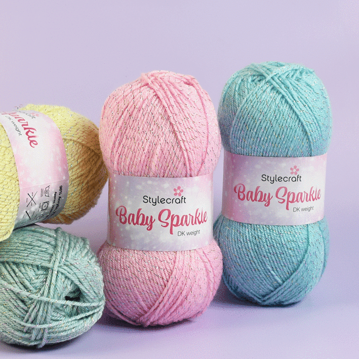 Stylecraft Baby Sparkle DK Yarn - 100 grm Ball main product photo
