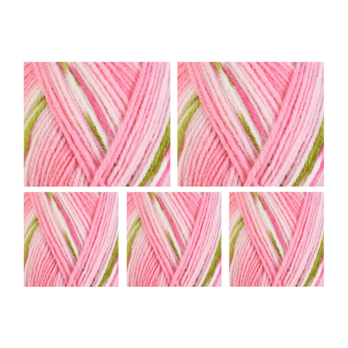 Hayfield Baby Blossom Chunky Value Pack - 5 x 100g Balls main product photo