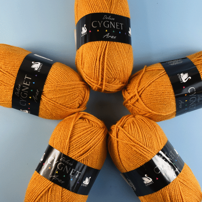 Cygnet Aran 5 Ball Value Pack - 5 x 100g Balls main product photo