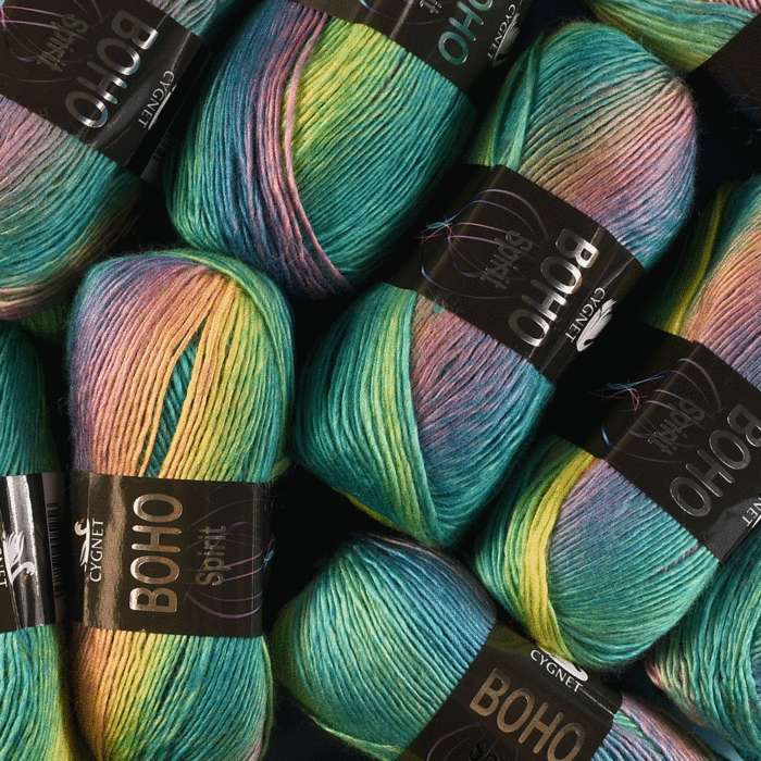 Cygnet Yarns Boho Spirit Aran 10 Ball Value Pack - 10 x 100g Balls main product photo
