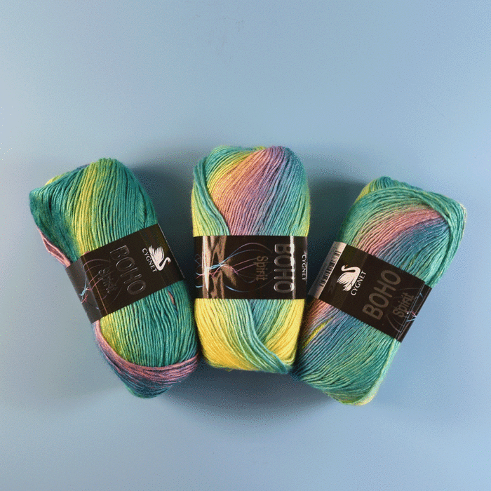 Cygnet Yarns Boho Spirit Aran 3 Ball Value Pack - 3 x 100g Balls main product photo