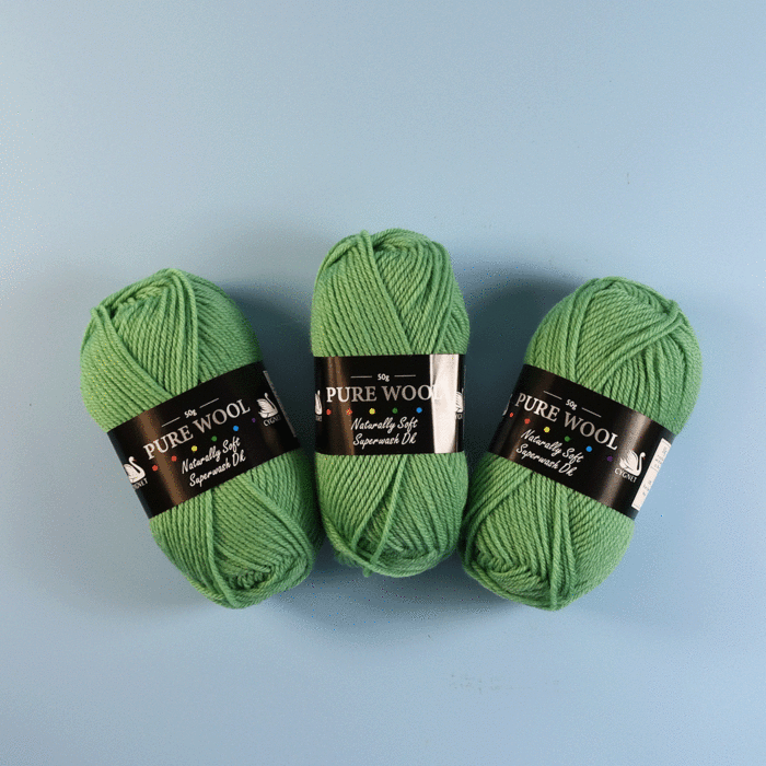 Cygnet Pure Wool Superwash DK 3 Ball Value Pack - 3 x 50g Balls main product photo
