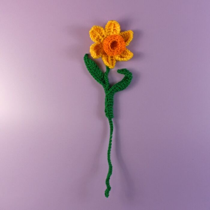 Everlasting Daffodils Crochet Kit in WoolBox Imagine Classic DK by Zoe Potrac