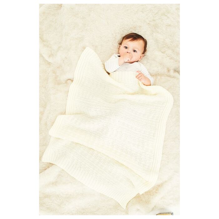 Stylecraft Baby Blanket Knitting Pattern in Special for Babies DK main product photo