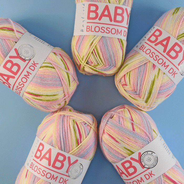 Hayfield Baby Blossom DK Value Pack - 5 x 100g Balls main product photo