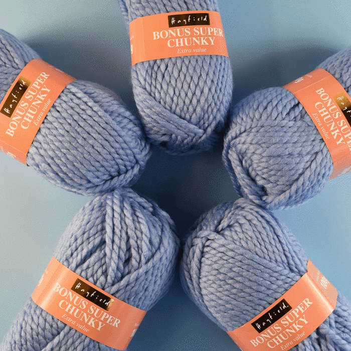 Hayfield Bonus Super Chunky Value Pack - 5 x 100g Balls main product photo