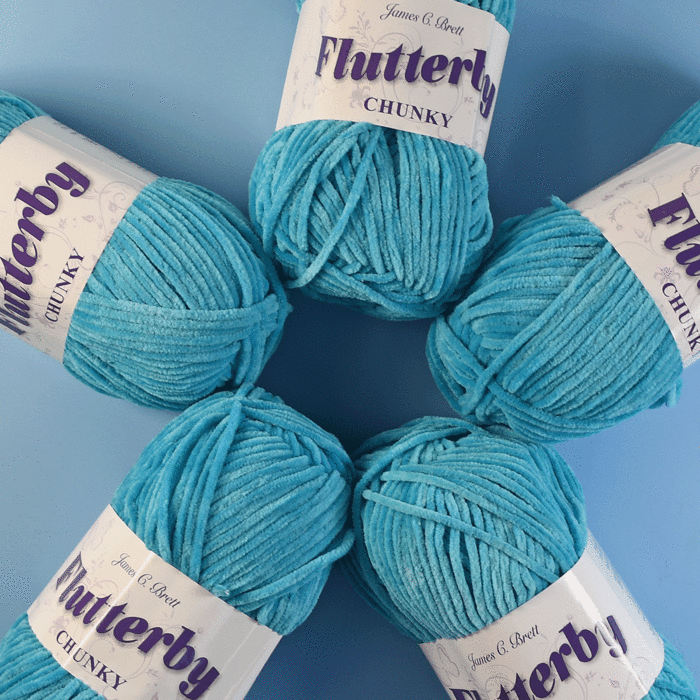 James C Brett Flutterby Chunky Value Pack - 5 x 100g Balls main product photo