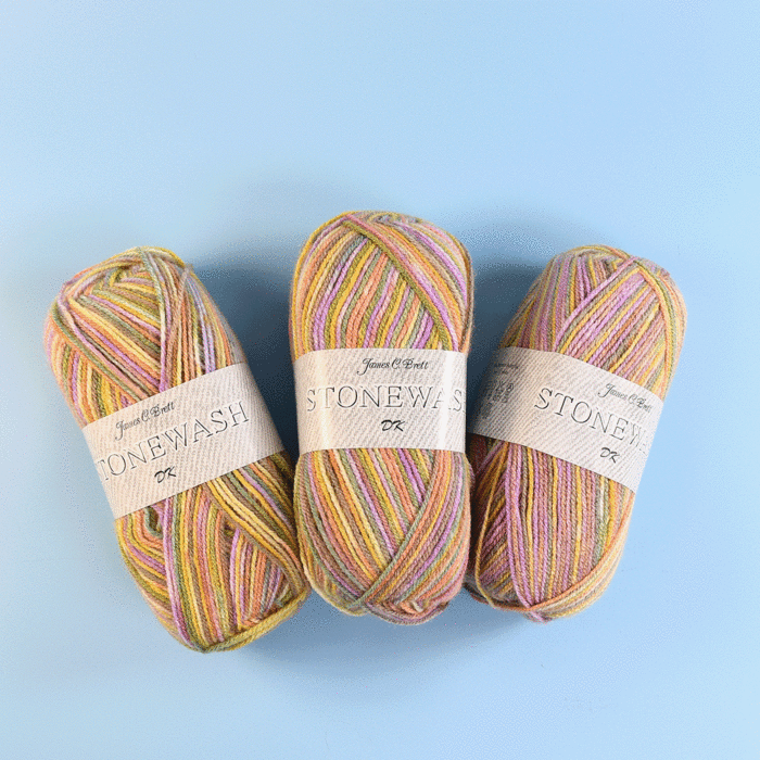 James C. Brett Stonewash DK Value Pack - 3 x 100g Balls main product photo