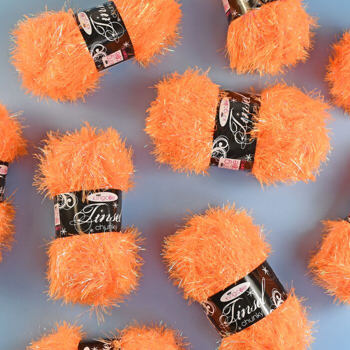 King Cole Tinsel Chunky Value Pack - 10 x 50g Balls main product photo