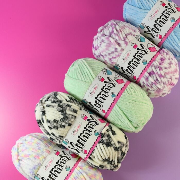 King Cole Yummy Chunky Yarn - 100 grm Ball main product photo