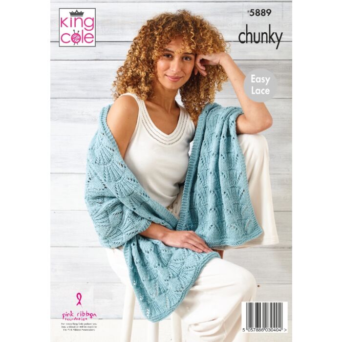 King Cole Knitting Pattern in Wildwood Chunky P5889 Various main product photo