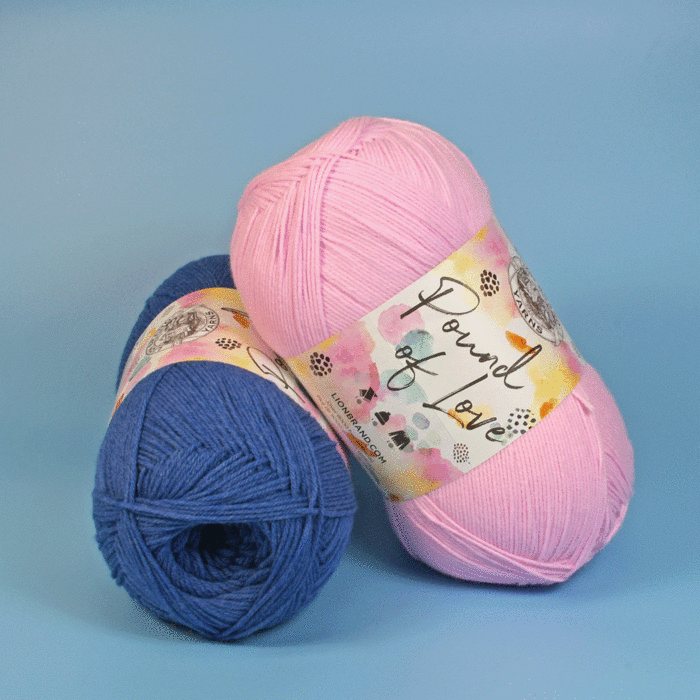 Lion Brand Pound of Love Yarn 454 grm Ball main product photo