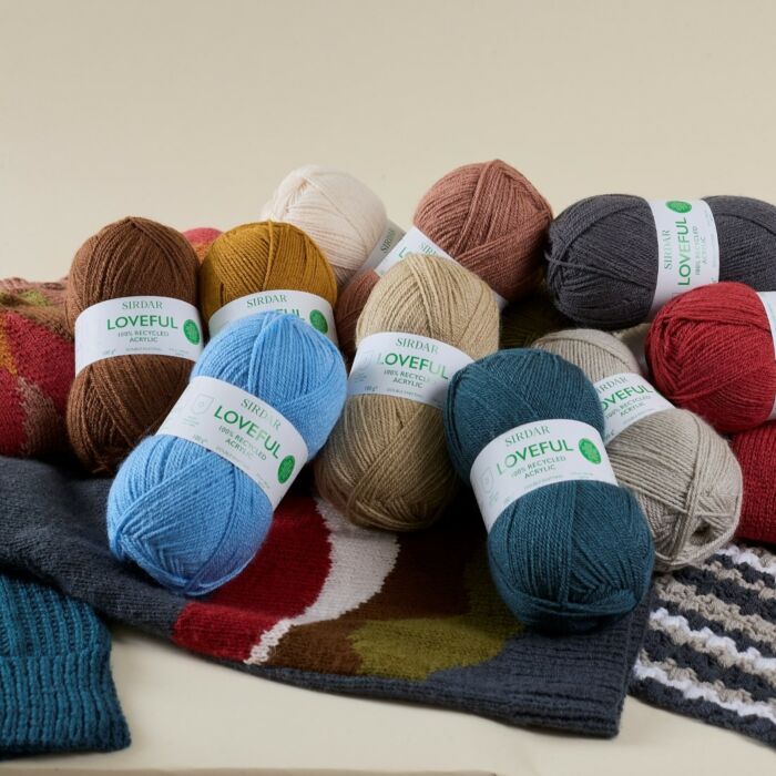 Sirdar Loveful Recycled Acrylic Yarn 100grm Ball