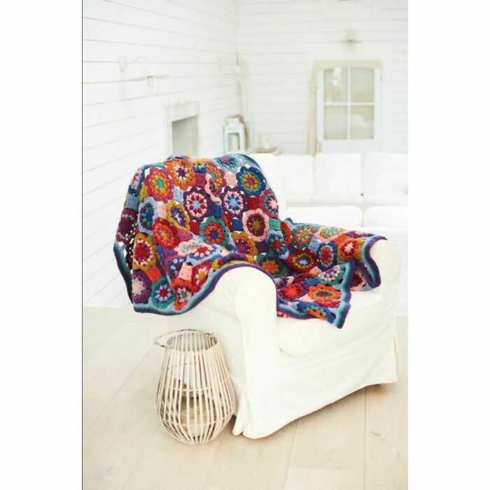 Stylecraft Highlander Crochet Blanket Make Along Kit in Highland Heathers Aran
