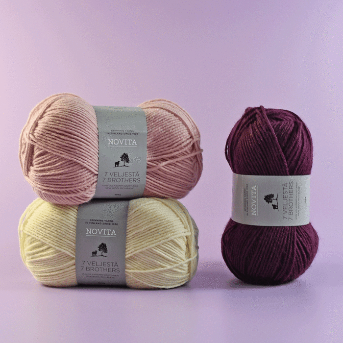 Novita 7 Veljesta (7 Brothers) Aran Yarn - 100 grm Yarn main product photo