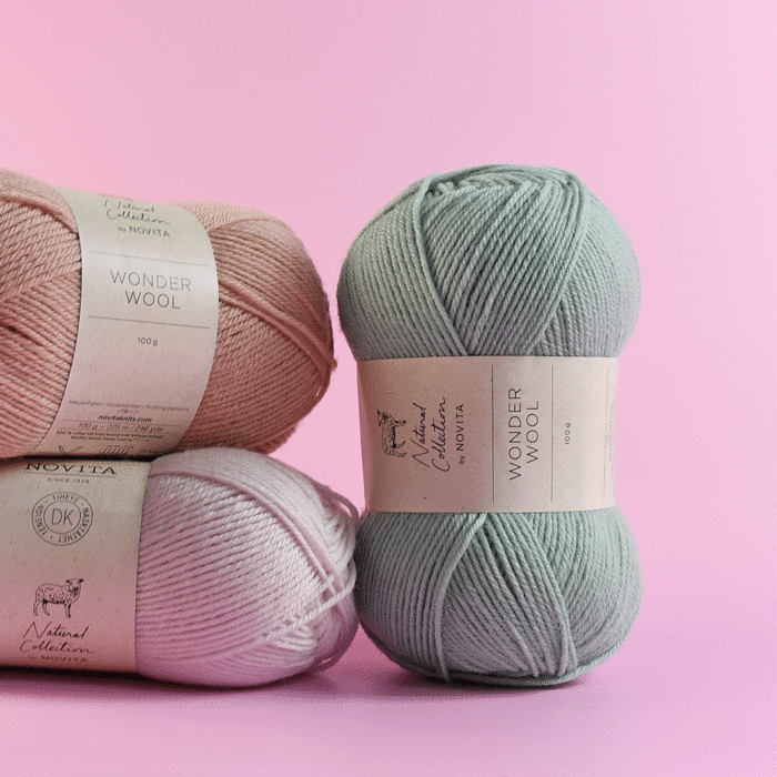 Novita 7 Wonder Wool DK Yarn 100 grm Ball main product photo
