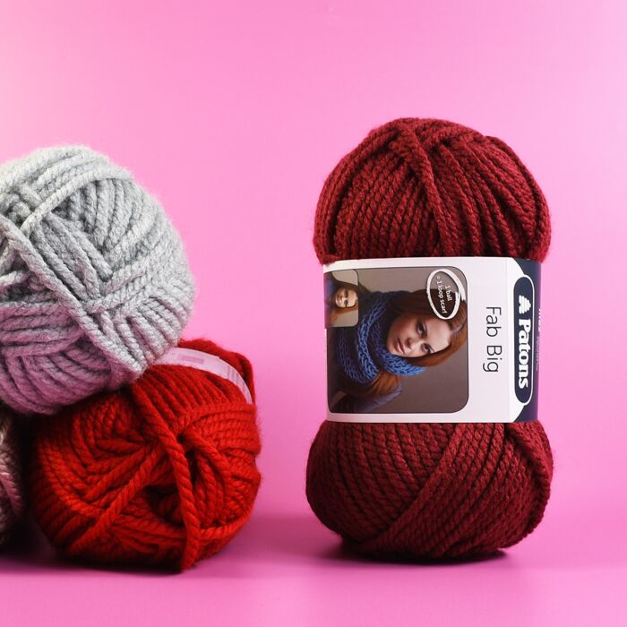 Patons Fab Big Super Chunky Yarn - 200 grm Ball main product photo