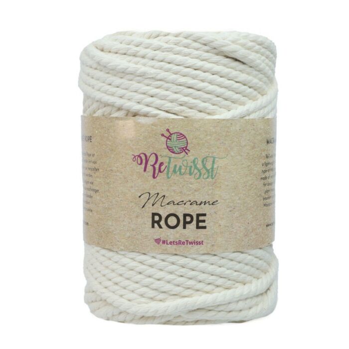 James C Brett Retwisst Macrame Rope 5mm main product photo