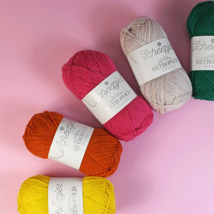Scheepjes Metropolis 4 Ply Yarn 50grm Ball main product photo