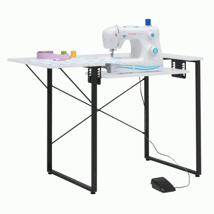 Sew Stylish Sewing Machine Table With Folding Top Assorted 92 x 66 x 10 cm