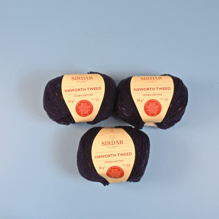 Sirdar Haworth Tweed DK 3 Ball Value Pack - 3 x 50g Balls main product photo