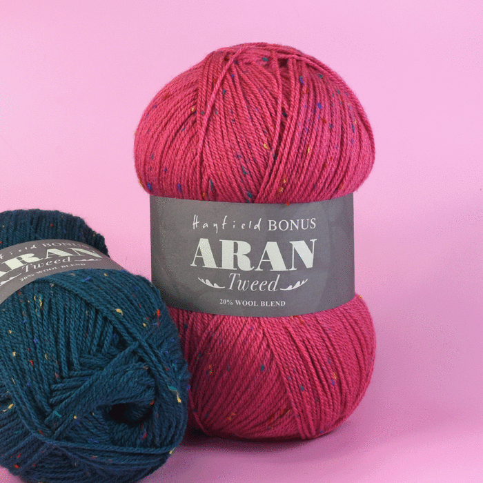 Hayfield Bonus Aran Tweed with Wool Yarn - 400g Ball main product photo