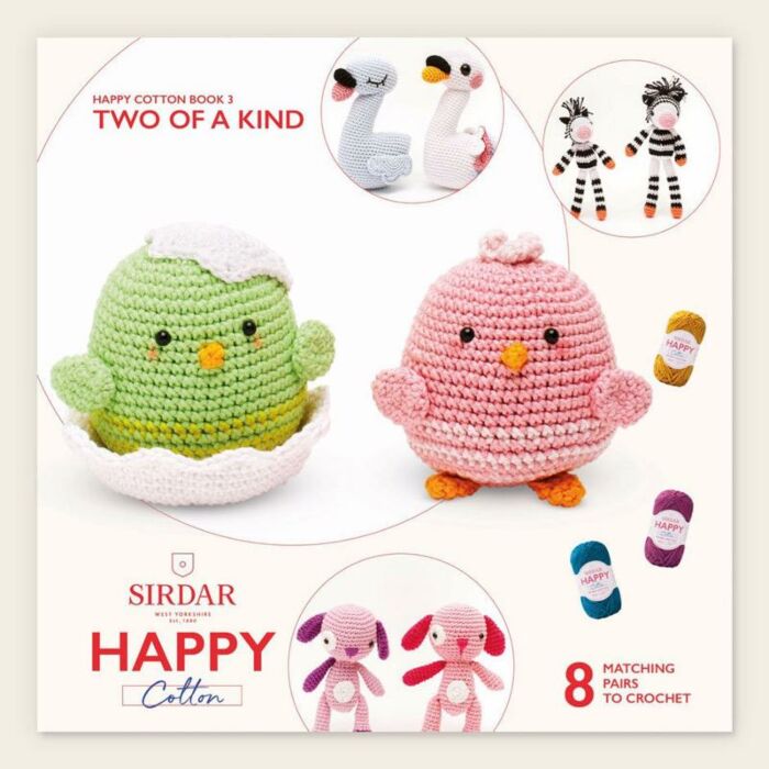 Sirdar Happy Cotton Book 3 Two of A Kind main product photo