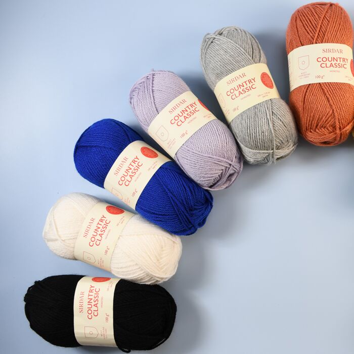 Sirdar Country Classic Worsted Yarn - 100g Ball main product photo
