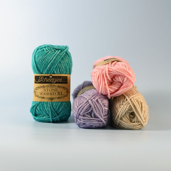 Scheepjes Stone Washed XL Aran Yarn 50 grm Ball main product photo