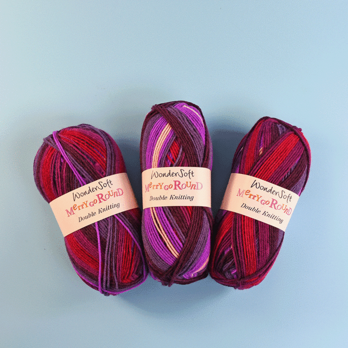 Stylecraft Wondersoft Merry Go Round DK Value Pack - 3 x 100g Balls main product photo