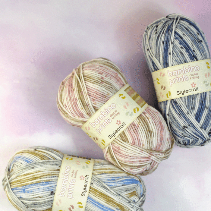 Stylecraft Bambino Prints DK Yarn - 100 grm Ball main product photo