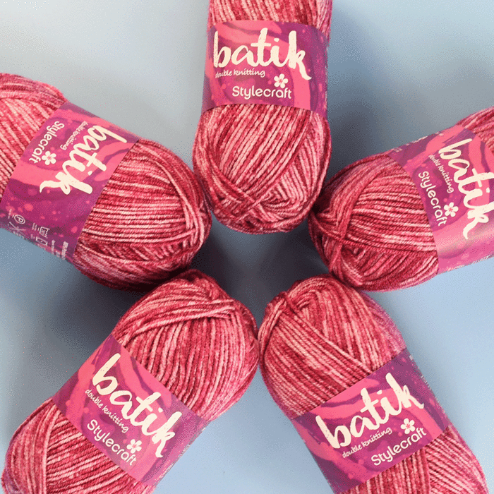 Stylecraft Batik DK Value Pack - 5 x 50g Balls main product photo