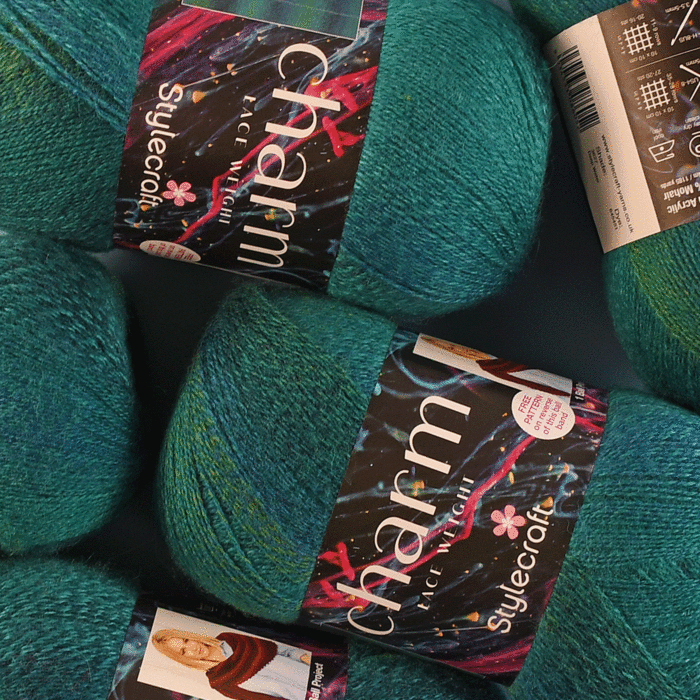 Stylecraft Charm Lace Weight Value Pack - 10 x 200g Balls main product photo