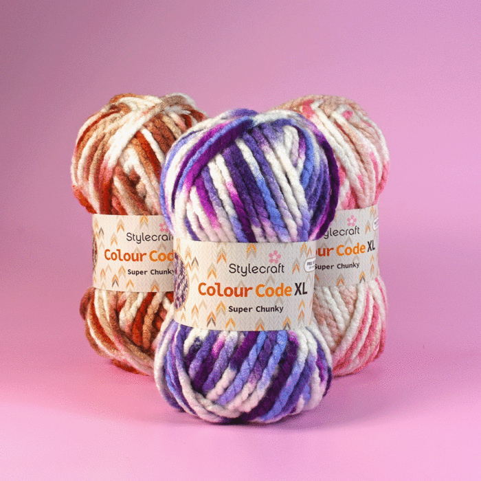 Stylecraft Colour Code XL Super Chunky Yarn 100 grm Ball main product photo