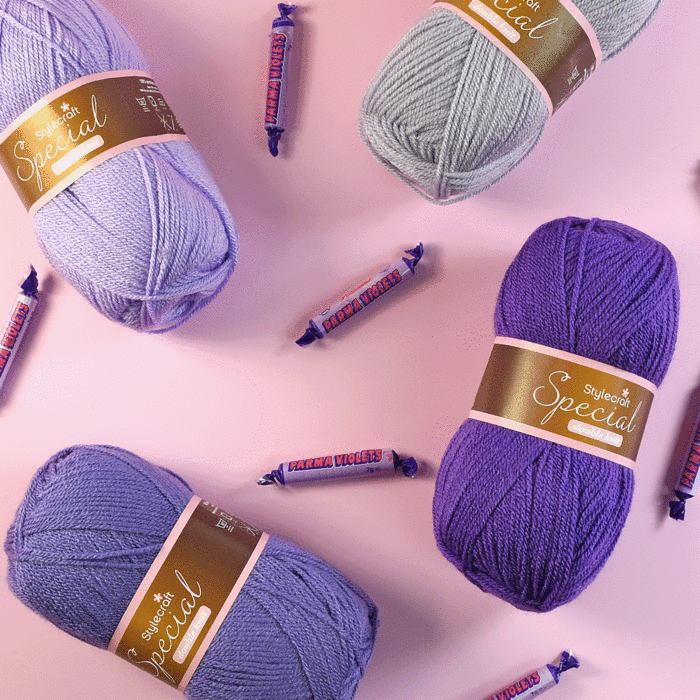 Stylecraft Special DK Parma Violets Colour Pack - 8x100g Balls 800g main product photo