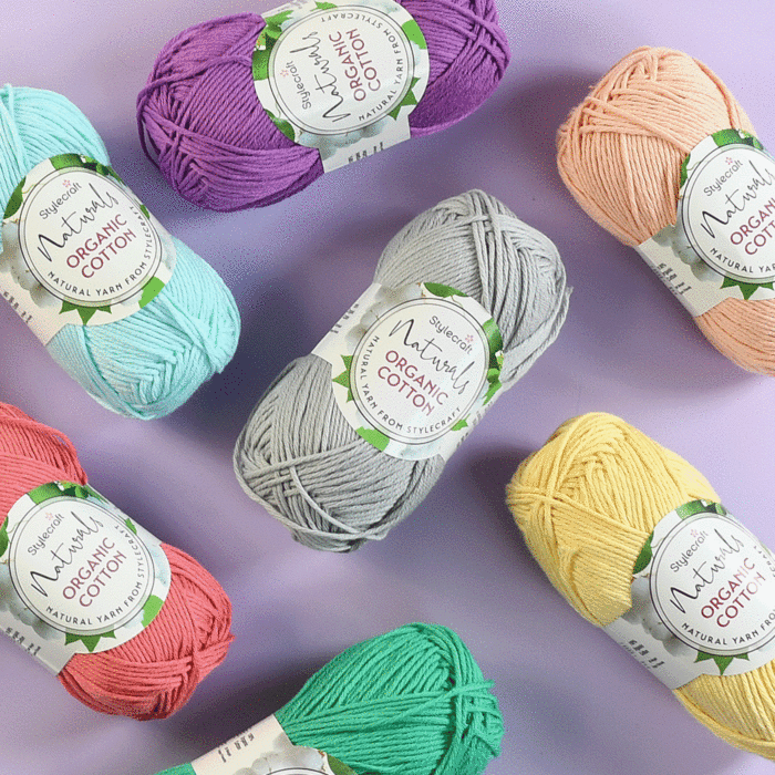 Stylecraft Naturals Organic Cotton DK Yarn - 50g Ball main product photo
