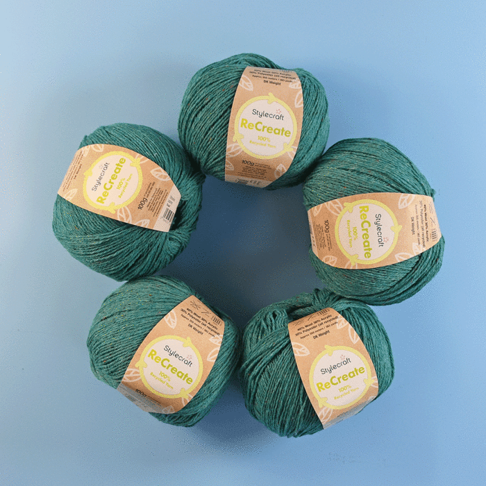 Stylecraft Recreate Chunky Value Pack - 5 x 100g Balls main product photo