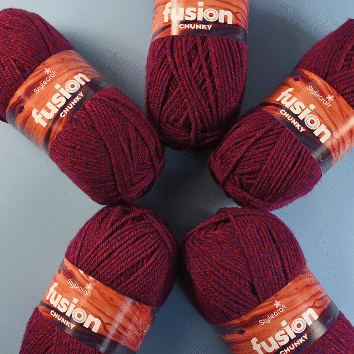 Stylecraft Fusion Chunky Value Pack - 5 x 100g Balls main product photo