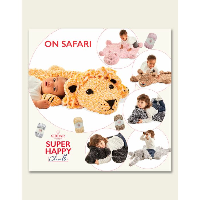Sirdar Super Happy Chenille On Safari Pattern Book551 main product photo