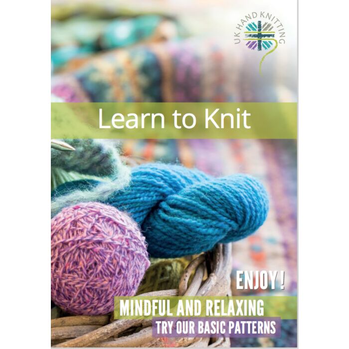 UKHKA Learn to Knit Booklet main product photo