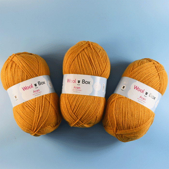 WoolBox Aran with 25% Wool Value Pack - 3 x 400g Balls main product photo