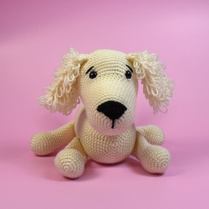 WoolPups Saluki Crochet in WoolBox Imagine Classic DK main product photo