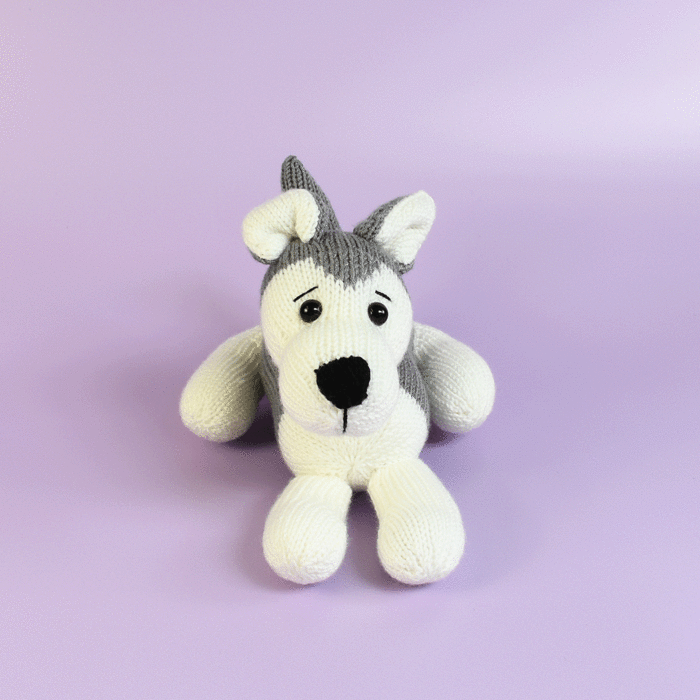 WoolPups Husky Kit by Amanda Berry in WoolBox Imagine Classic DK main product photo