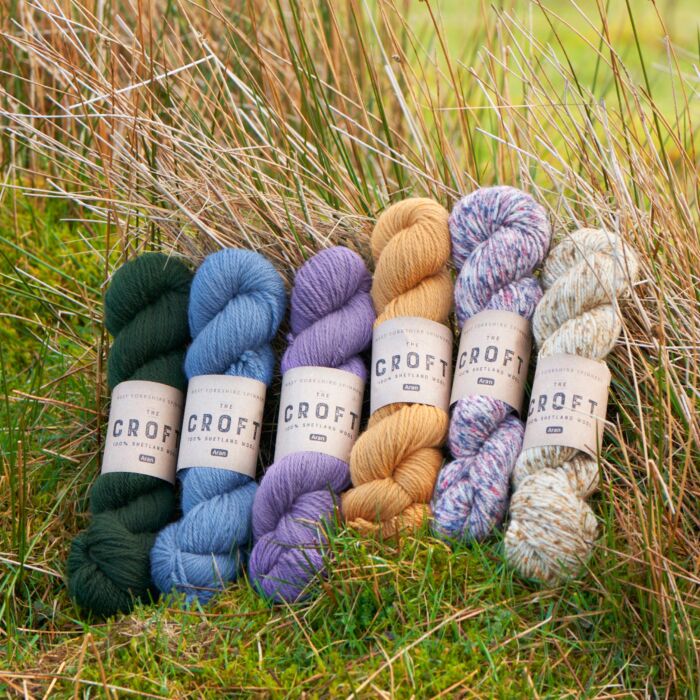 West Yorkshire Spinners The Croft Shetland Tweed Aran Yarn - 100g Ball main product photo