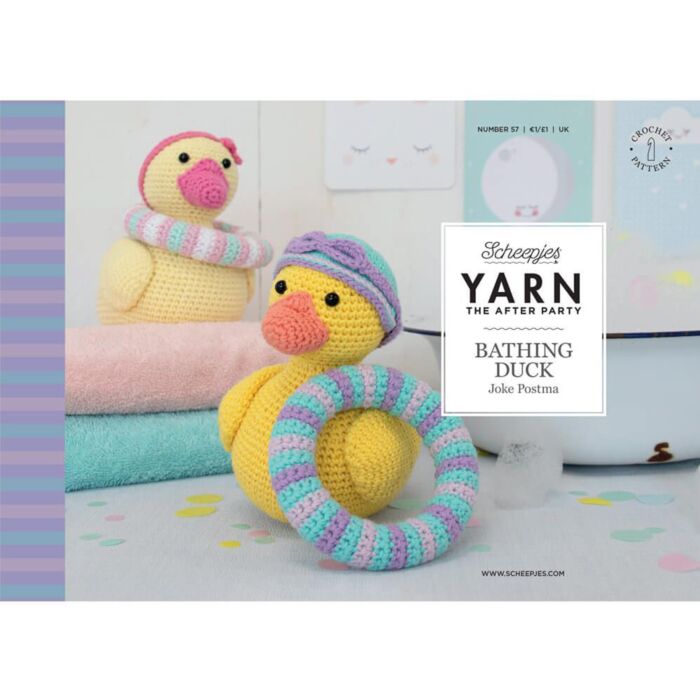 Scheepjes Yarn The After Party No57 Bathing Duck Crochet Kit