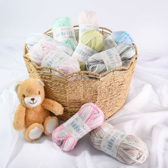 King Cole Baby Pure DK Yarn - 100 grm Ball main product photo