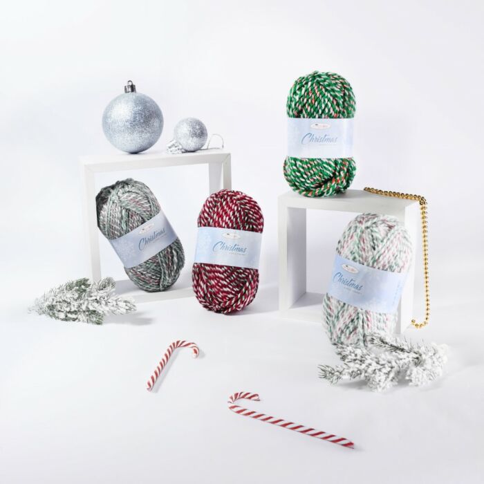 King Cole Christmas Super Chunky Yarn - 100 grm Ball main product photo